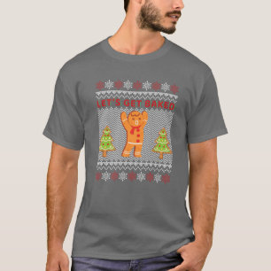 Camiseta Navidades del equipo de crepes galletas de pan de