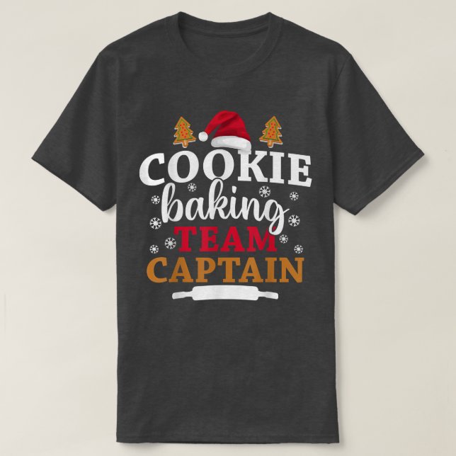 Camiseta Navidades del equipo de piratas informáticos Capit (Diseño del anverso)