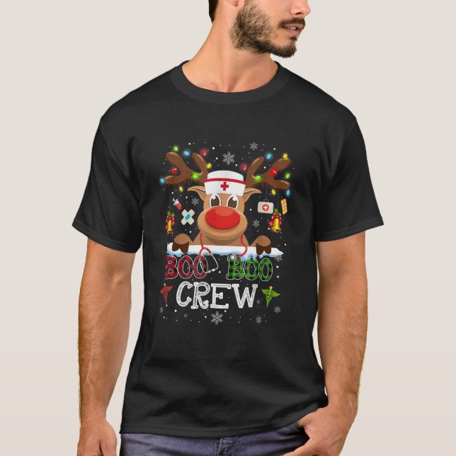 Camiseta Navidades del equipo médico de enfermería (Anverso)
