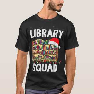 Camiseta Navidades del Escuadrón de la Biblioteca Equipo de