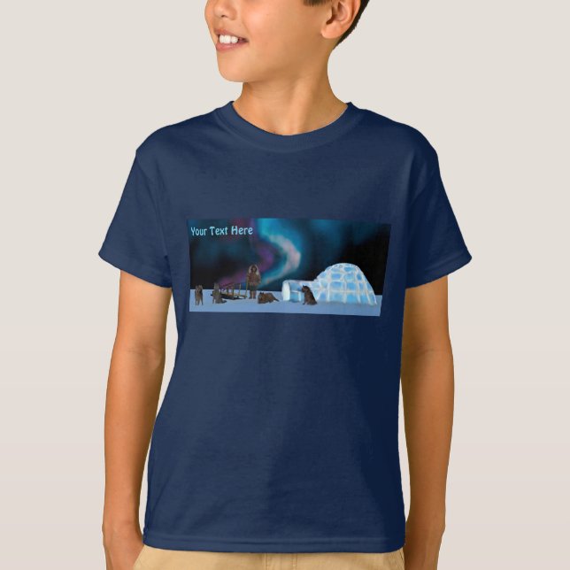 Camiseta Navidades del extremo norte (Anverso)