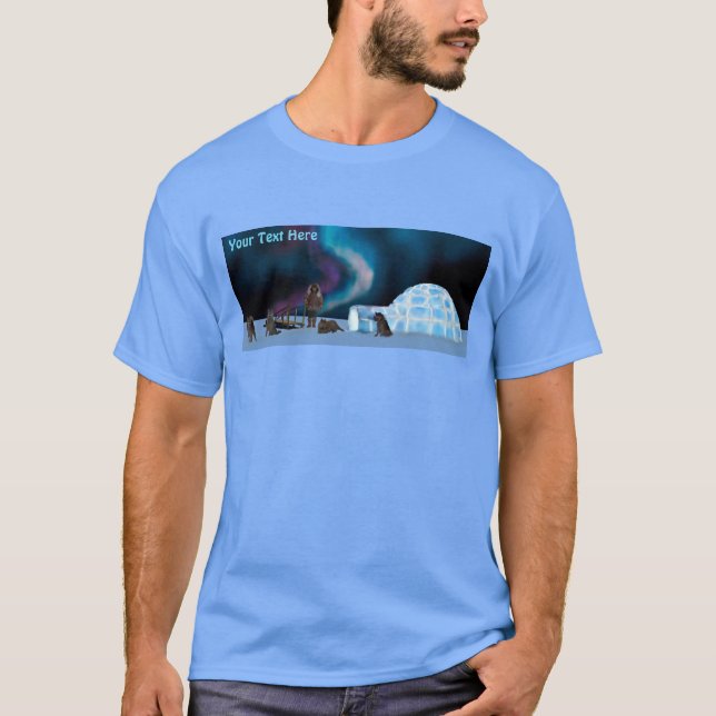 Camiseta Navidades del extremo norte (Anverso)