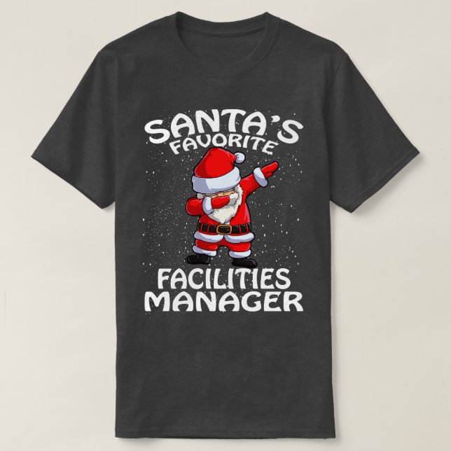 Camiseta Navidades del Gestor de Instalaciones Favoritos de (Diseño del anverso)