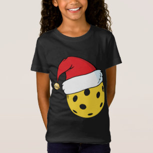 Camiseta Navidades del Gorra Pickleball de Santa Claus