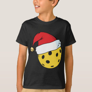 Camiseta Navidades del Gorra Pickleball de Santa Claus