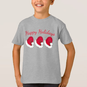 Camiseta Navidades del Gorra Red Santa Claus Felices Fiesta