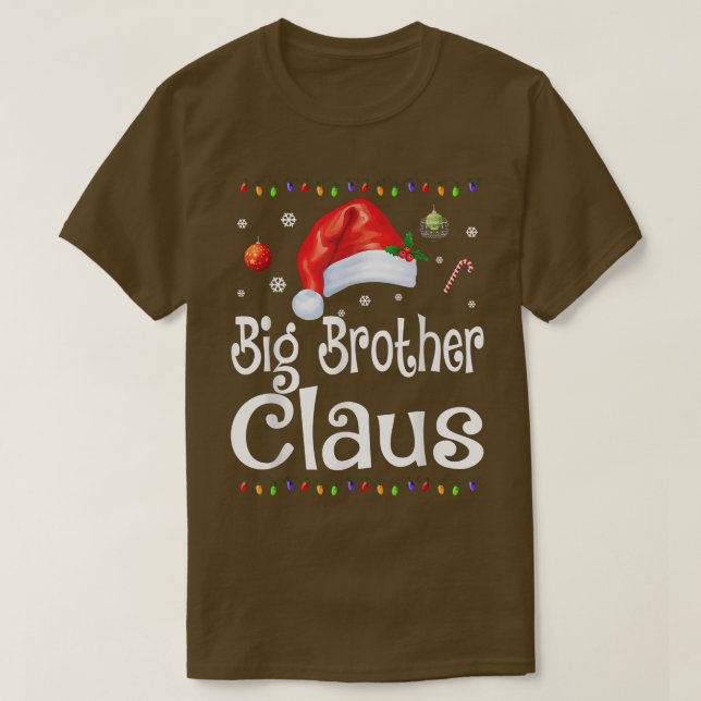 Camiseta Navidades del Gran Hermano Claus Pajamas Santa G (Diseño del anverso)