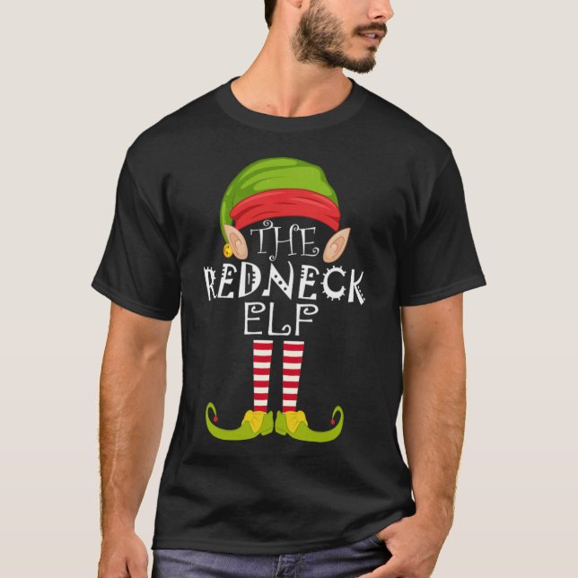 Camiseta Navidades del grupo de coincidencia de familia Red (Anverso)