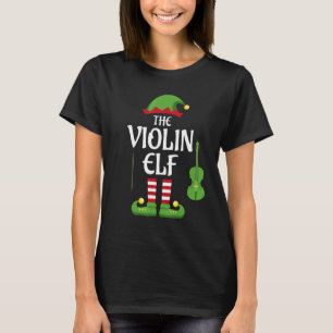 Camiseta Navidades del grupo de coincidencia Violin Elf