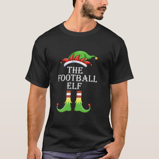 Camiseta Navidades del Grupo de Fútbol de la Familia Elf X (Anverso)