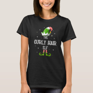 Camiseta Navidades del grupo de juego de la familia Curly H