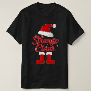 Camiseta navidades del grupo de la familia santa claus