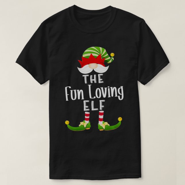Camiseta Navidades del grupo Divertido Amor Elf Funny Fiest (Diseño del anverso)