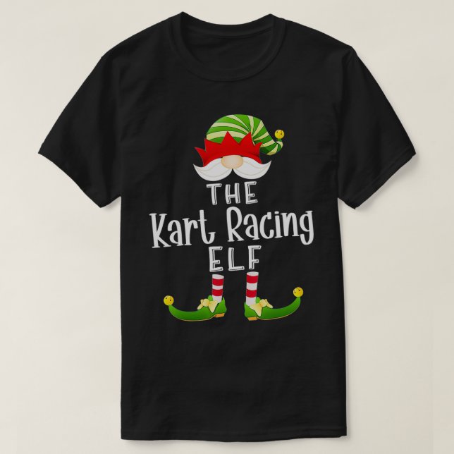 Camiseta Navidades del grupo Elf de la Carreras Kart Fiesta (Diseño del anverso)