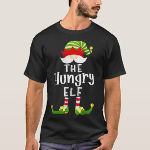 Camiseta Navidades del grupo Elf hambrientos Fiesta Funny P