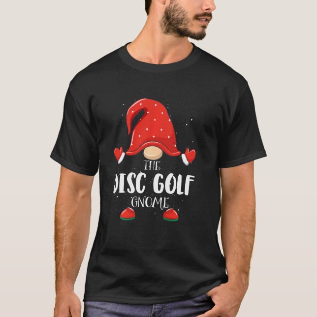 Camiseta Navidades del grupo familiar de juego de discos Go (Anverso)