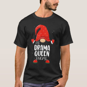 Camiseta Navidades del grupo familiar Drama Queen Gnome