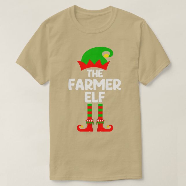 Camiseta Navidades del grupo familiar Elf Mateo de Agricult (Diseño del anverso)