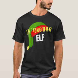 Camiseta Navidades del grupo familiar Lil Brother Elf Mateo