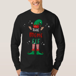 Camiseta Navidades del grupo familiar Meme Elf Matching