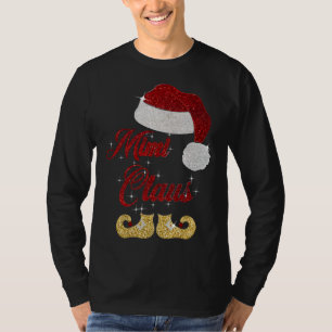 Camiseta Navidades del grupo familiar Mimi Claus Matching X