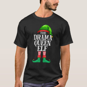 Camiseta Navidades del grupo familiar "Queen Elf" de Drama