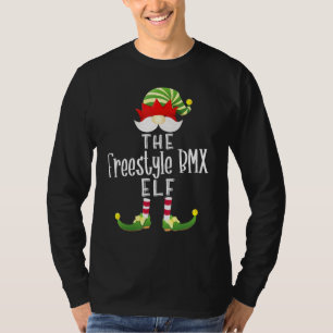 Camiseta Navidades del grupo Freestyle Bmx Elf Fiesta Pajam