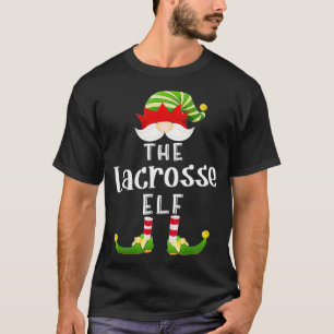 Camiseta Navidades del grupo Lacrosse Elf Funny Pajama Fies