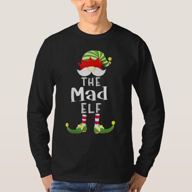 Camiseta Navidades del grupo Mad Elf Fiesta Pajama (Anverso)