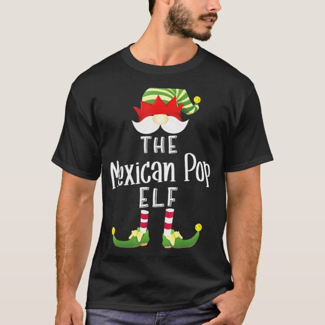 Camiseta Navidades del grupo Pop Elf Pajama Fiesta 1 (Anverso)