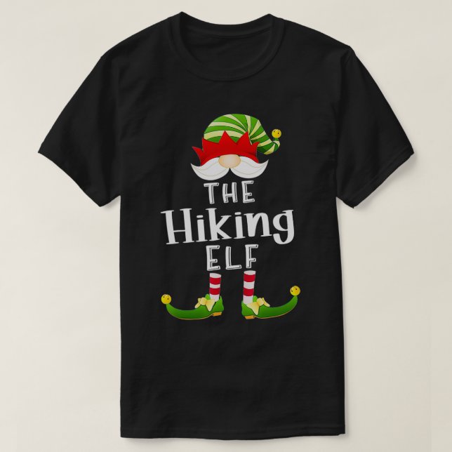 Camiseta Navidades del grupo Senderismo Elf Funny Fiesta Pa (Diseño del anverso)