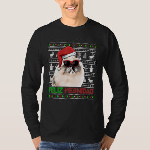 Camiseta Navidades del Himalaya Feliz Gato Meowidad