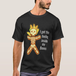 Camiseta Navidades del hombre del pan de jengibre temporada