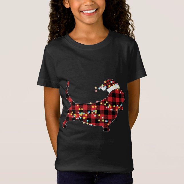 Camiseta Navidades del Hound de la Red Plant Buffalo Pajama (Anverso)