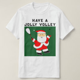 Camiseta Navidades del jugador de squash