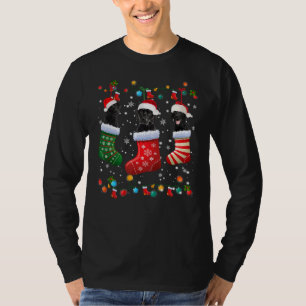 Camiseta Navidades del Laboratorio Negro de Labrador Socava