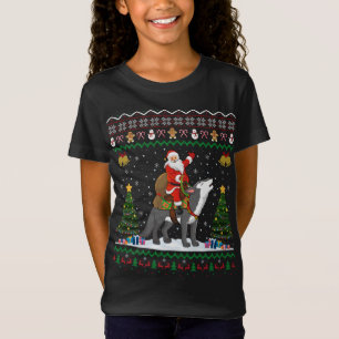 Camiseta Navidades del lobo en la navidad del feo lobo