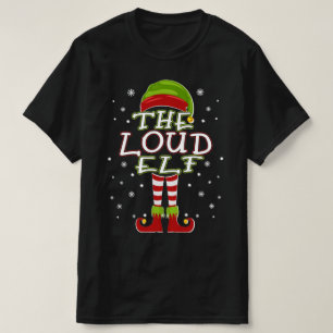 Camiseta Navidades del Loud Elf Family Matching Group 2021