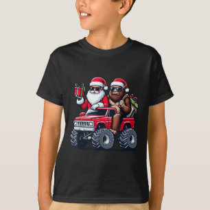 Camiseta Navidades del Monstruo de Monstruo de Santa Bigfoo