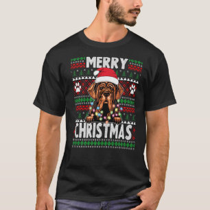 Camiseta Navidades del Neopolitano Mastiff iluminan Navidad