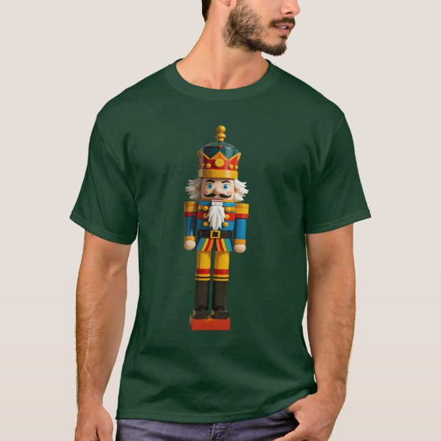Camiseta Navidades del orgullo gay arcoiris Juguete desnudo (Anverso)