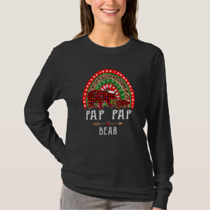 Camiseta Navidades del oso de Papanicolau Pap  del leopardo