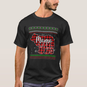 Camiseta Navidades del oso momo de la piel roja Pajama coin