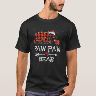 Camiseta Navidades del oso Paw Paw Pajama Partido de Navida
