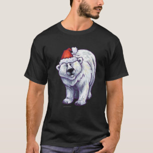 Camiseta Navidades del oso polar