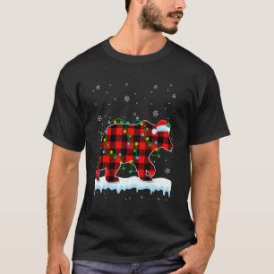 Camiseta Navidades del oso polar Santa Hat Cute Animales Na