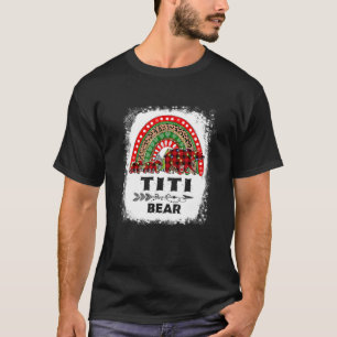 Camiseta Navidades del oso titi rojo con plomo en el arco i