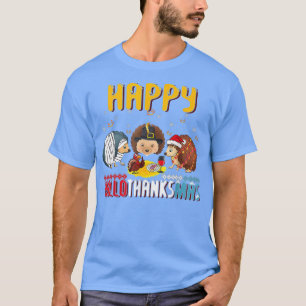 Camiseta Navidades del otoño Hedgehog Halloween Happy Tha