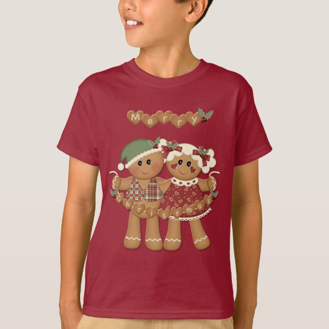 Camiseta Navidades del País de Gingerbread (Anverso)