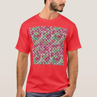 Camiseta Navidades del patrón de sirena de sirena Leggings 
